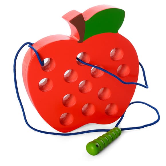 Р озвиваюча іграшка Шнурівка MD 1228 дерев'яна 