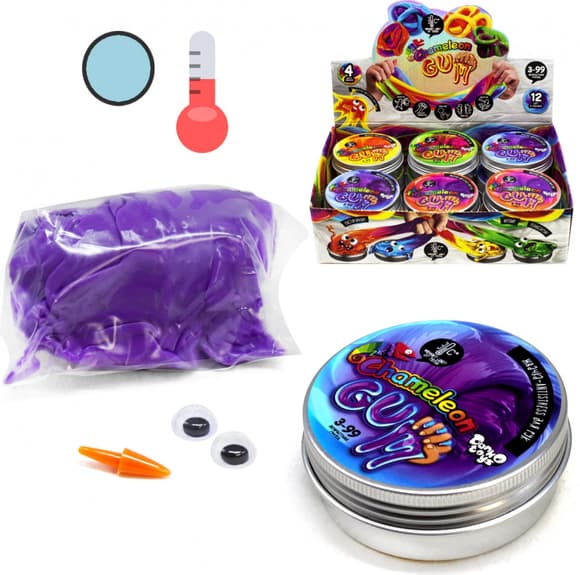 Жуйка для рук "Chameleon Gum" GUM-01-01UС в металевій коробочці 