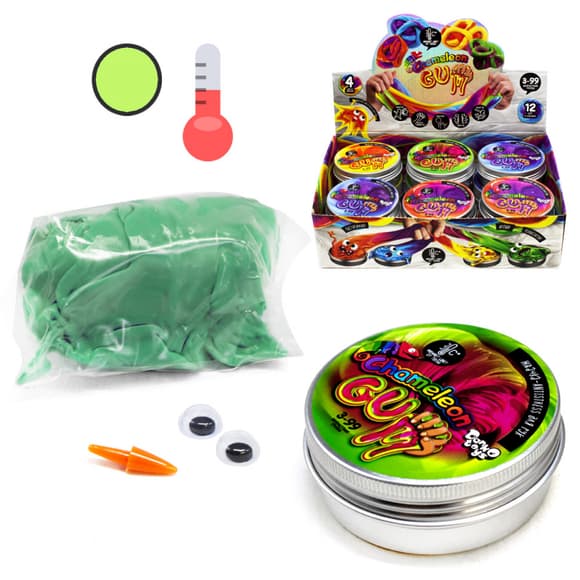 Жуйка для рук "Chameleon Gum" GUM-01-01UС в металевій коробочці 