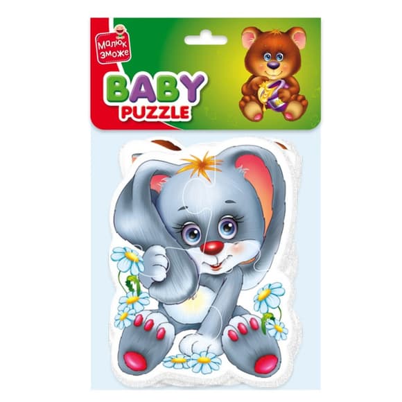 Дитячі бебі пазли "Лісові мешканці" VT1106-79 укр. мовою