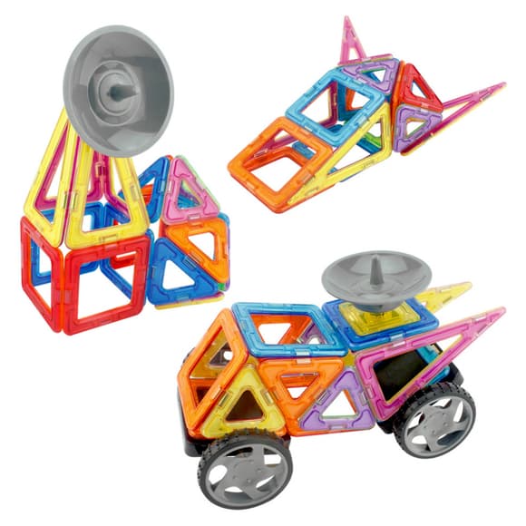 Детский магнитный конструктор LT5004, 24 детали