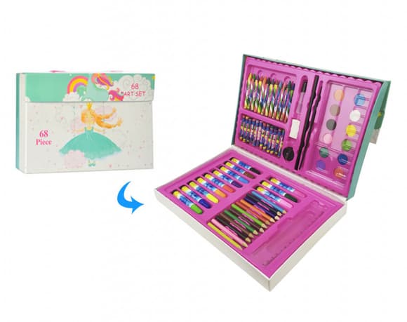 Дитячий набір для ма лювання MK 3226 у валізі 