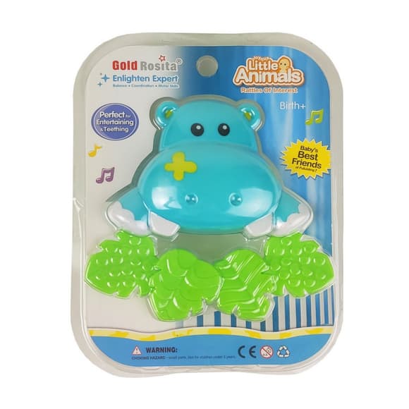 Детская погремушка-грызунок 8820-2 животные