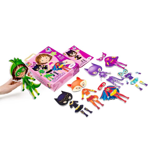 Магнітна гра одягалка "Єва" VT3702-08, 28 елементів одягу