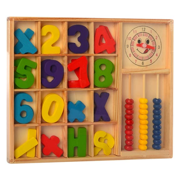Розвиваючий набір першокласника MD 1245 дерев'яний 