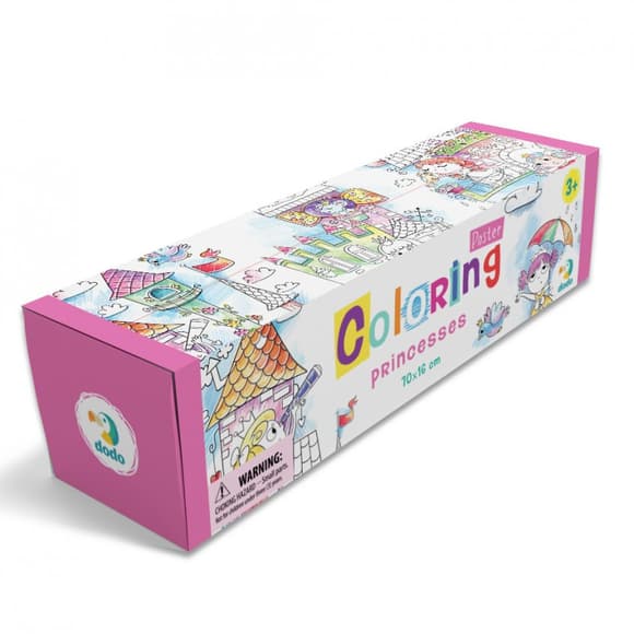 Рас краска "Принцессы" DoDo 300289 от 3 лет