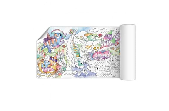 Детская раскраска "Динозавры" DoDo 300328 размер 70 х 16 см