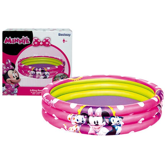 Детский надувной бассейн Минни BW 91079 круглый