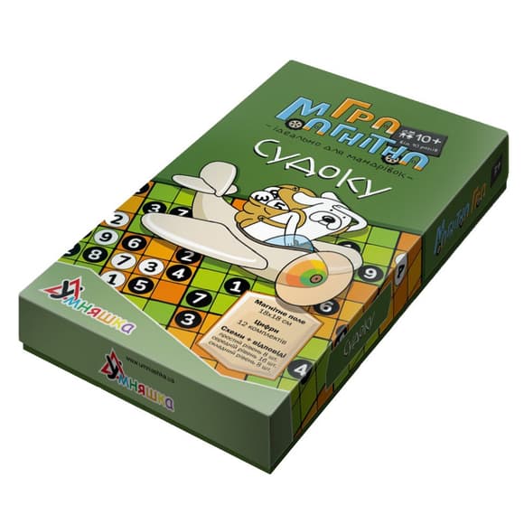 Детская магнитная игра "Судоку" 1432 от 10 лет                                                                      