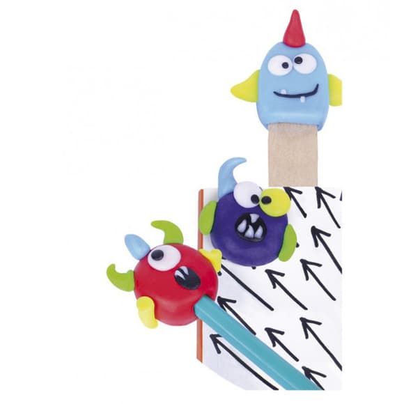 Детский набор для лепки из полимерной глины "Закладки Монстры" (ПГ-006) PG-006 закладки для книги