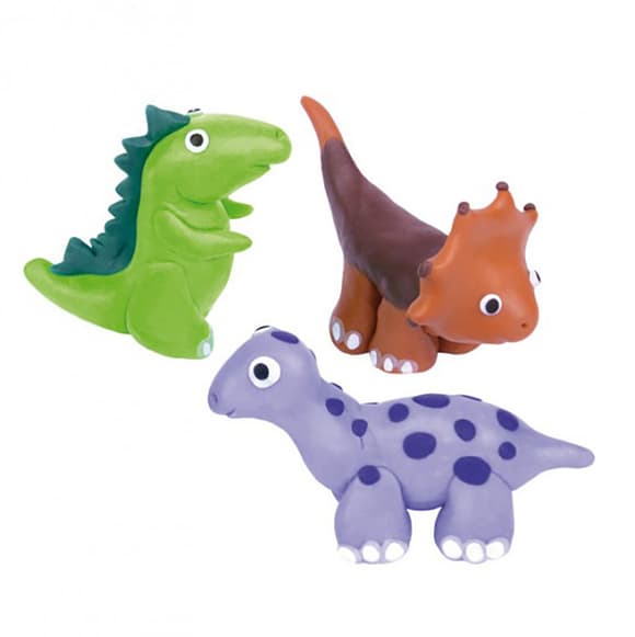 Дитячий набір для ліплення з полімерної глини "Фігурки Динозаври" (ПГ-008) PG-008 від 8ми років