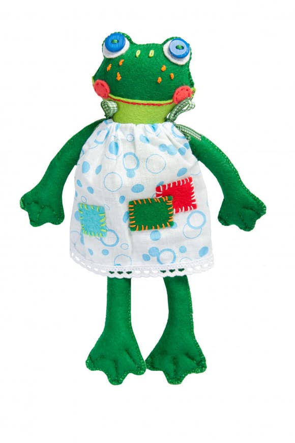 Детский набор для творчества "Жабка" MI-003 шитье мягкой игрушки