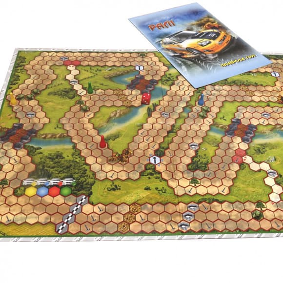 Настольная игра "Ралли" 0857 на укр. языке