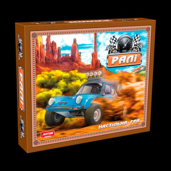 Настольная игра "Ралли" 0857 на укр. языке