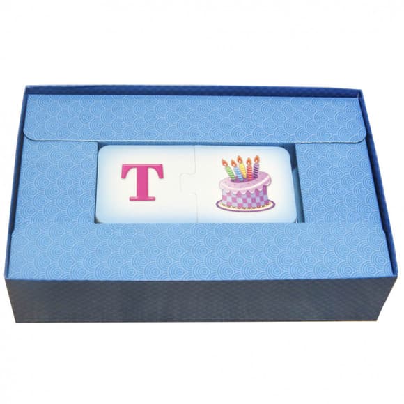 Детская настольная игра "Азбука" 0529, 33 пары карточек