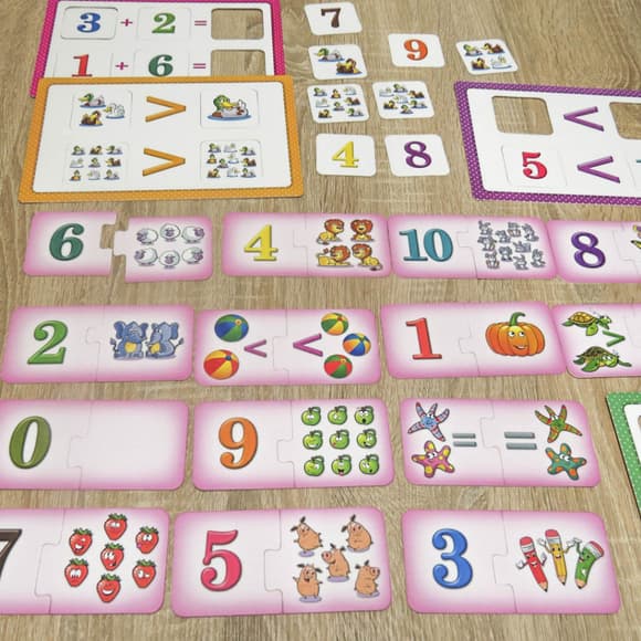 Детская развивающая настольная игра "Цифры" 0475 от 3 лет