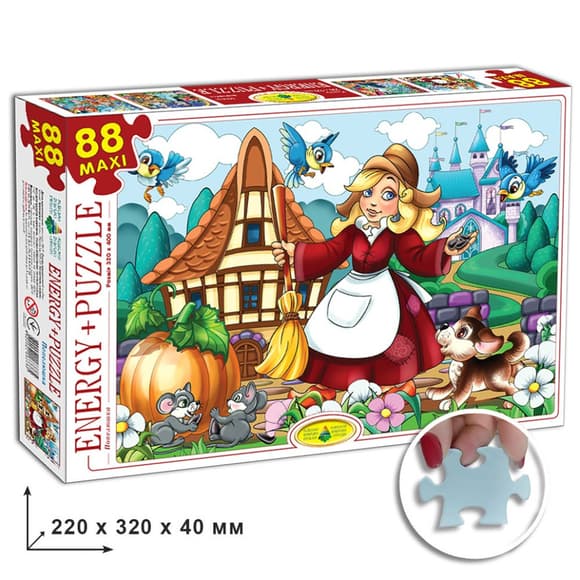 Детски е пазлы Золушка 83385, 88 элементов