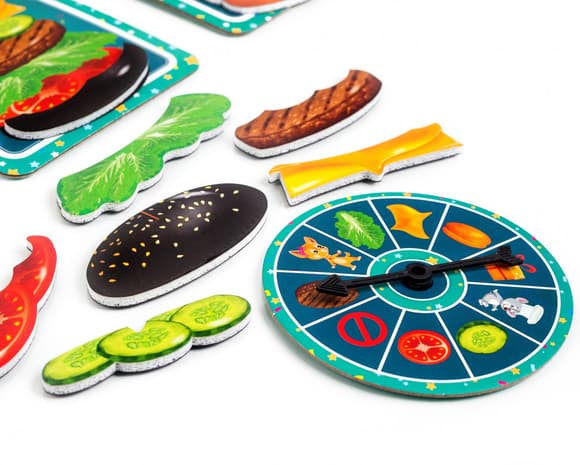 Детская магнитная игра "Бургер " VT2310-06 на  укр. языке