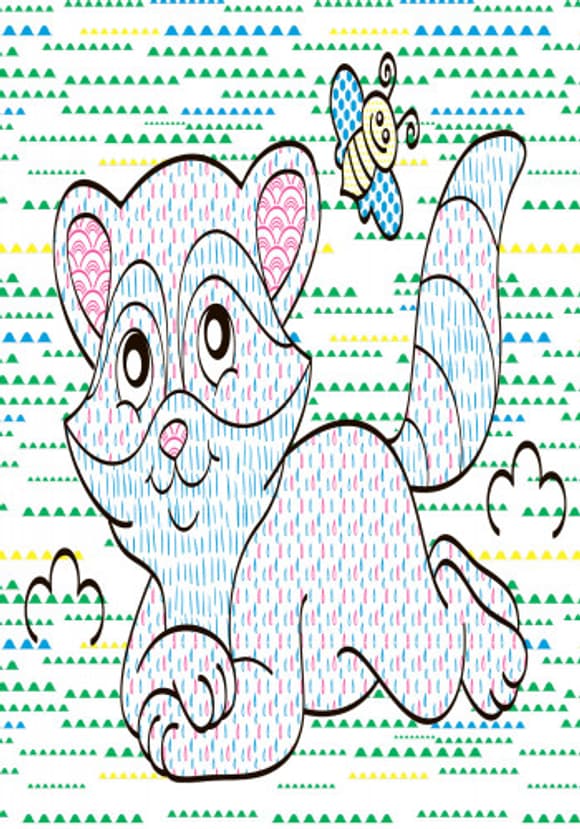 Дитяча водна розмальовка: Дикі тварини 734008, 8 сторінок