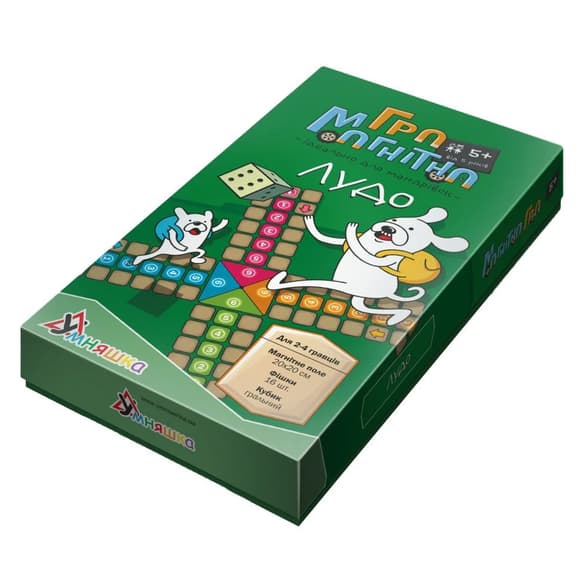 Дитяча настільна гра магнітна "Лудо" 1463 від 5-ти років