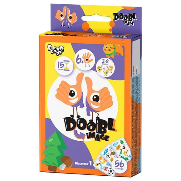 Розважальна настільна гра "Doobl Image" DBI-02-01U укр. мовою 