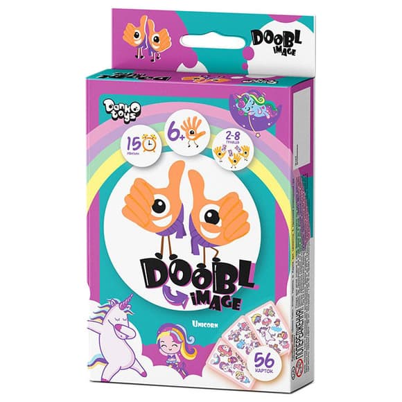 Розважальна настільна гра "Doobl Image" DBI-02-01U укр. мовою 