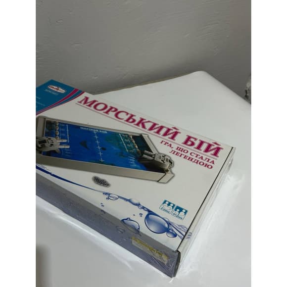 Дитяча настільна гра "Морський бій" 1234 від 3-х років