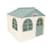 Дитячий ігровий Будиночок зі шторками 02550/2 пластиковий