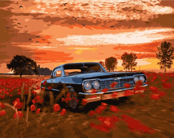 Картина за номерами. Art Craft "Дорога без кордонів" 40 * 50 см 10506-AC