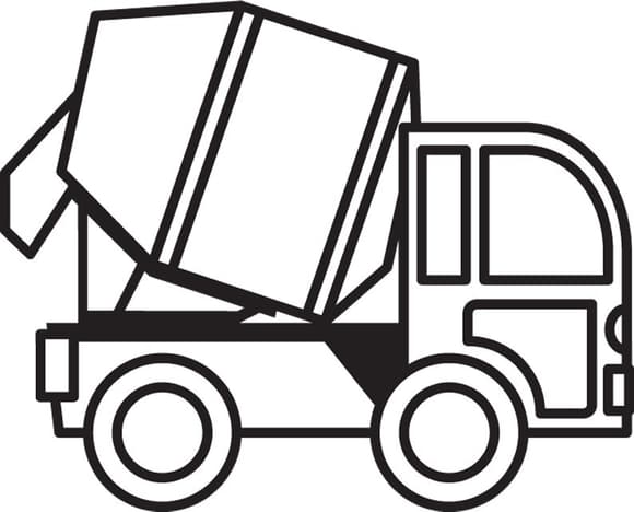 Дитяча розмальовка для малюків "Пожежна машина" 400739 Книга 4