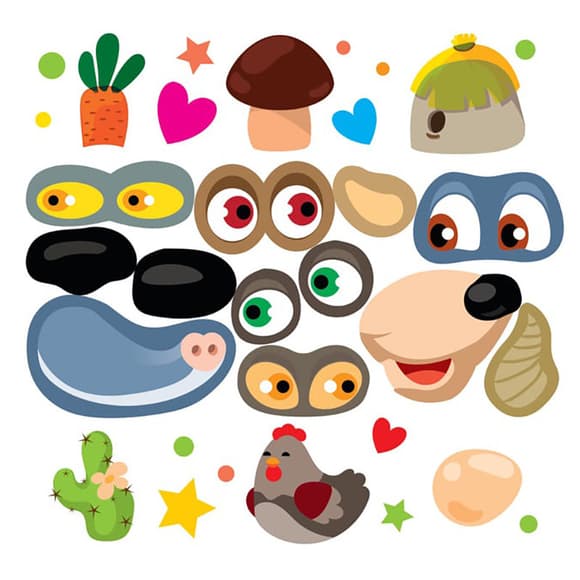 Детская книжка-игра для малышей "Звери" 400623 от 1 года