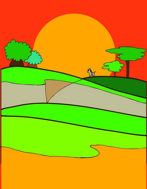 Дитяча книга "Верхи на слоні"  402436 з наклейками