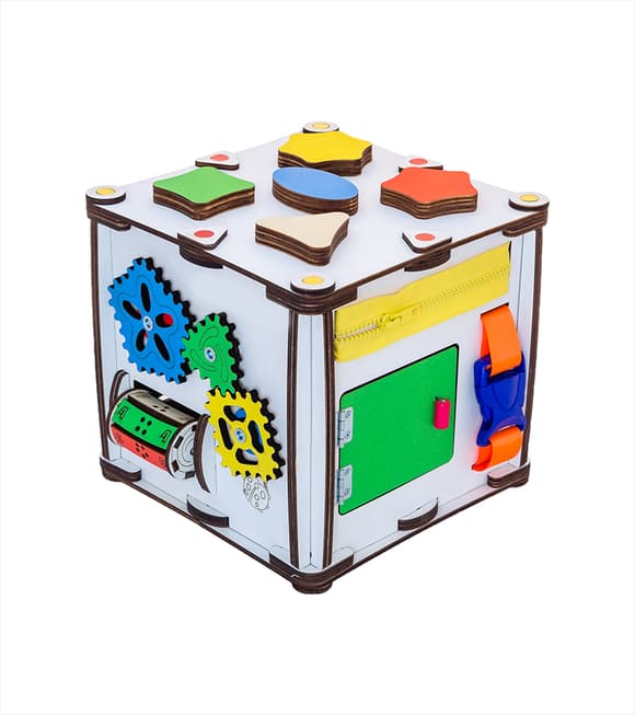 Будиночок розвиваючий. Бізіборд К007 з підсвічуванням