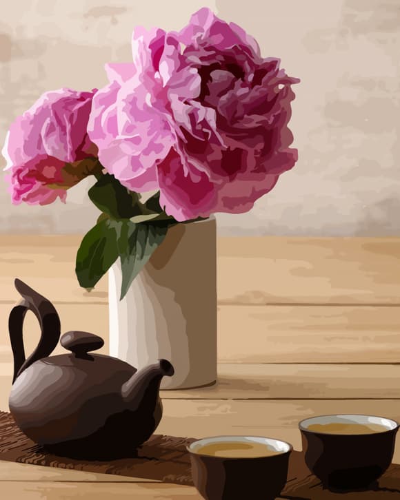 Картина за номерами. Art Craft "Чайна церемонія" 40 * 50 см 12122-AC