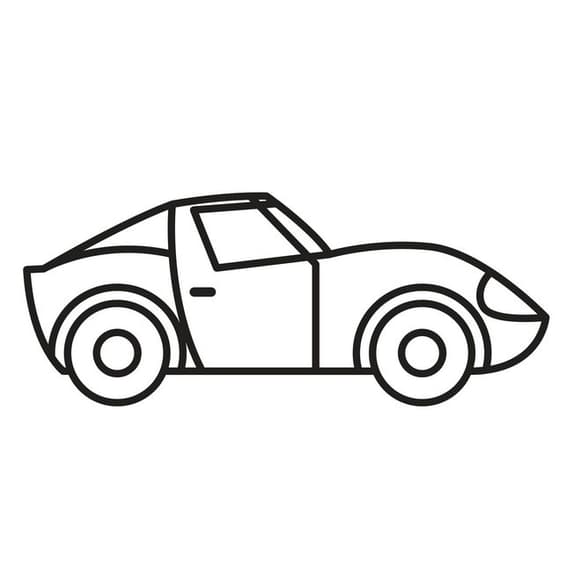 Дитяча розфарбовка для малюків "Авто" 403426, 8 сторінок