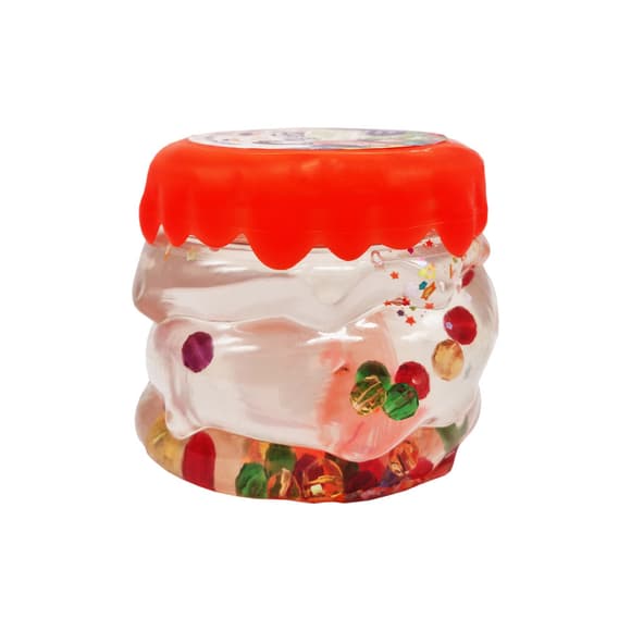 В'язка маса, слайм "Crystal Slime" CS-01-01U з намистинками