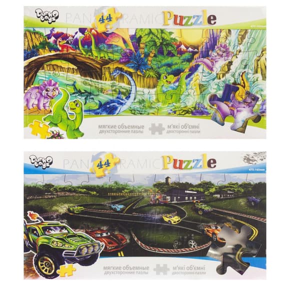 Детские мягкие пазлы P44-03-01-06 на 44 детали