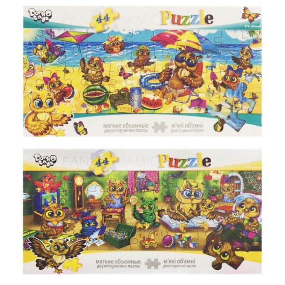 Детские мягкие пазлы P44-03-01-06 на 44 детали
