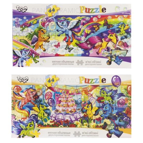 Дитячі м'які пазли P44-03-01-06 на 44 деталі 