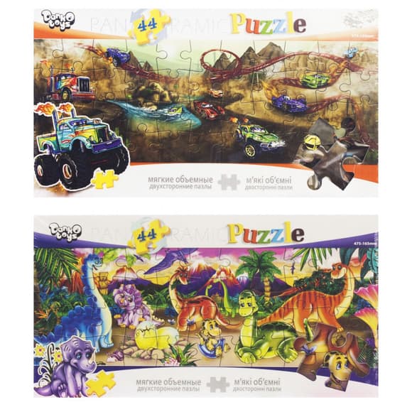 Дитячі м'які пазли P44-03-01-06 на 44 деталі 