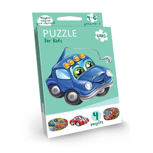 Дитячі розвиваючі пазли "Puzzle For Kids" PFK-05-12, 2 картинки 
