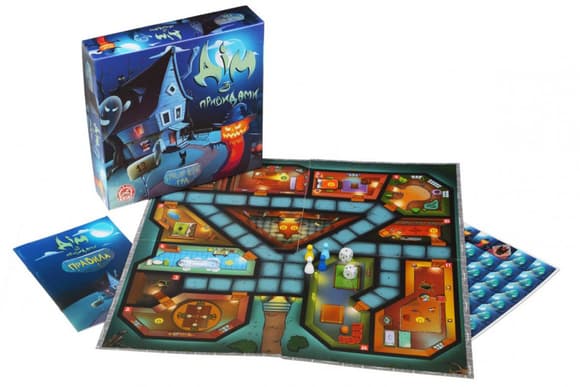 Настільна гра "Будинок з привидами" 911432 гра для 2-4 сміливих гравців