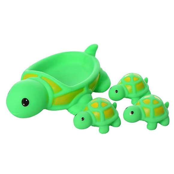 Іграшка для купання пищалка 522-3-4 в сітці 