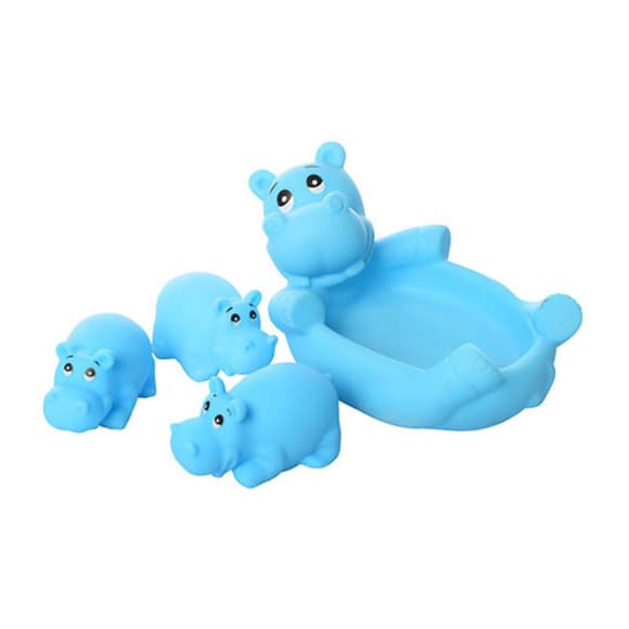 Іграшка для купання пищалка 522-3-4 в сітці 