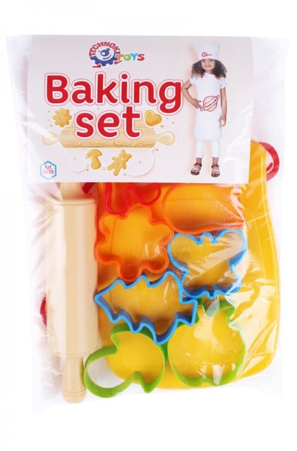 Игровой набор для выпечки 5026TXK с фартухом и шапкой 