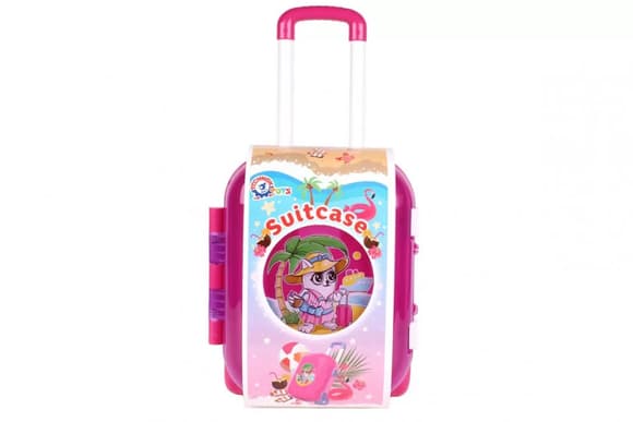 Іграшкова валіза для іграшок 7037TXK рожева