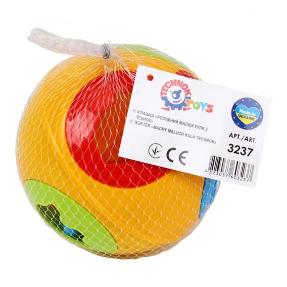 Розвиваючий розумний Шар-сортер №2 3237TXK з фігурками тварин