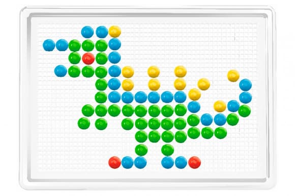 Дитяча розвиваюча мозаїка №5 3374TXK, 240 фішок в наборі