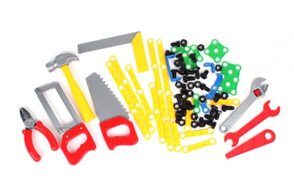 Ігровий набір інструментів на стійці 5064TXK, 61 елемент