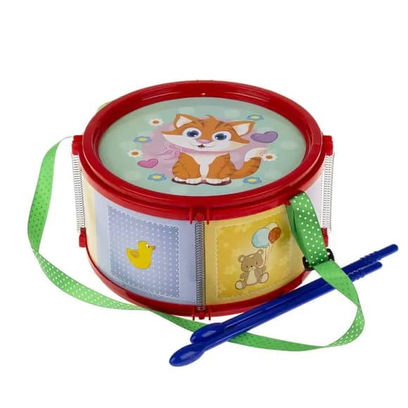 УЦІНКА! Барабан дитячий, маленький Colorplast 1-003-UC